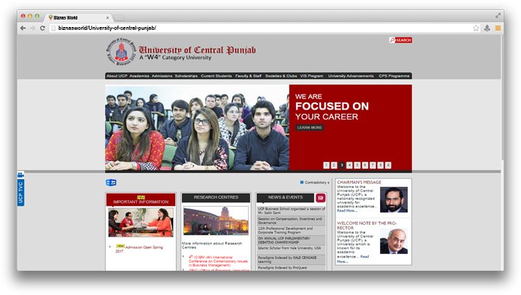 University Of Central Punjab
