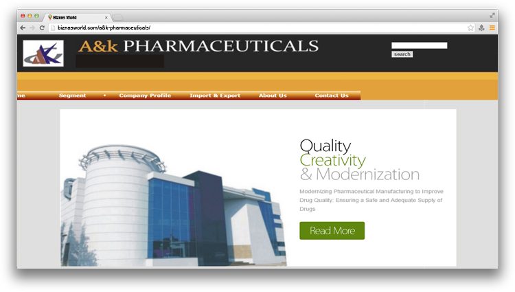 A&k Pharmaceuticals.
