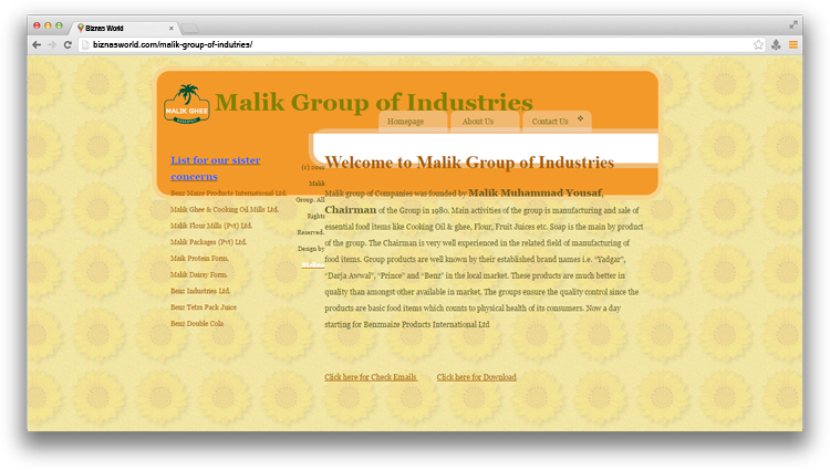 Malik Group of Industries