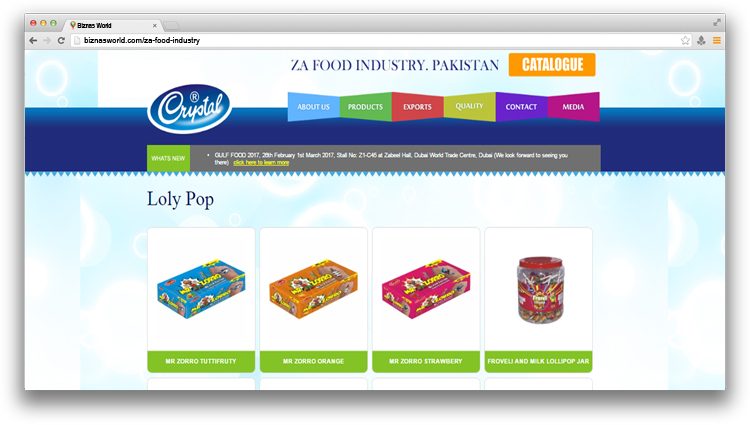 ZA Food Industry