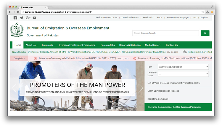 Bureau of Emigration and Overseas Employment