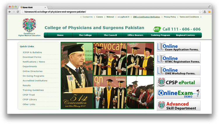 College of Physicians and Surgeons Pakistan