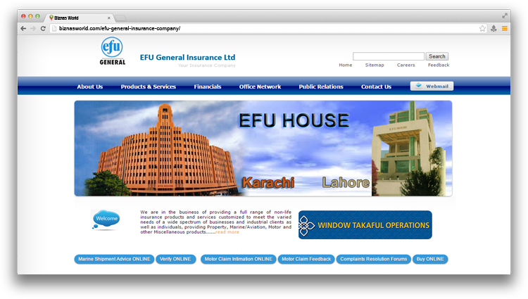 E.F.U.General Insurance Company Ltd.