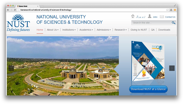 National University of Sciences & Technology