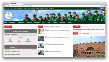 Pakistan Cricket Board (PCB)