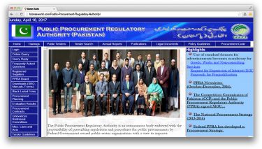 Public Procurement Regulatory Authority