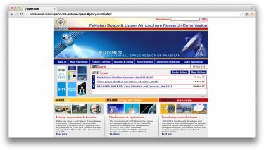 Suparco - The National Space Agency of Pakistan