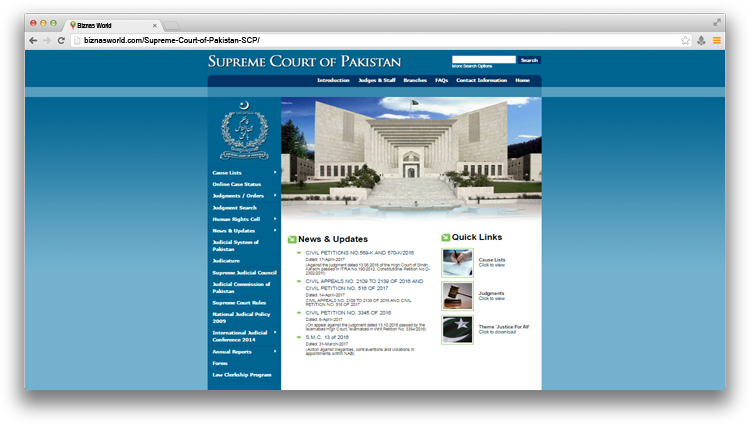 Supreme Court of Pakistan - SCP