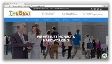 The Best Institute ofProgramming Languages