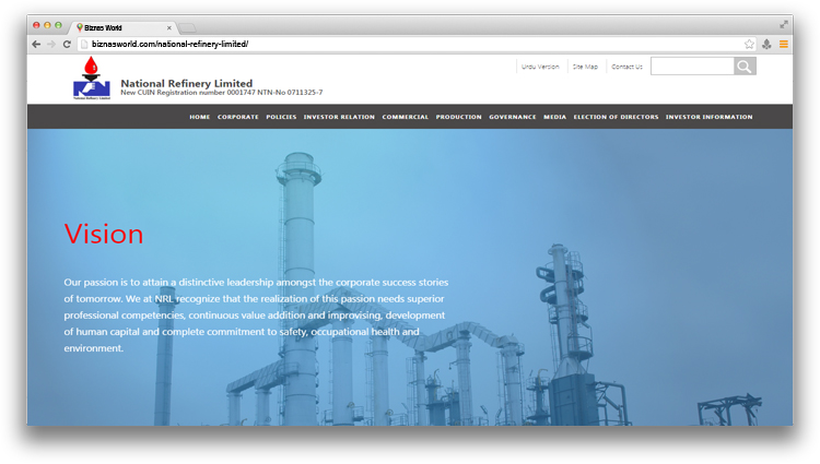 NAtional Refinery Limited