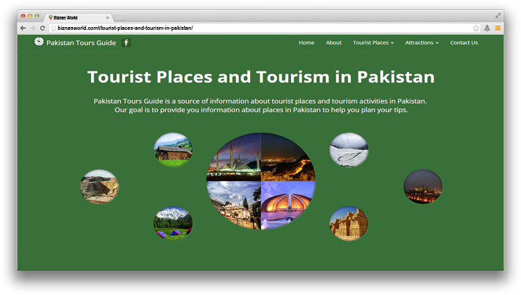 Tourist Places and Trourism in Pakistan