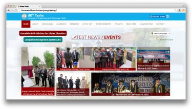 Unversity of Engineering and Technology Taxila