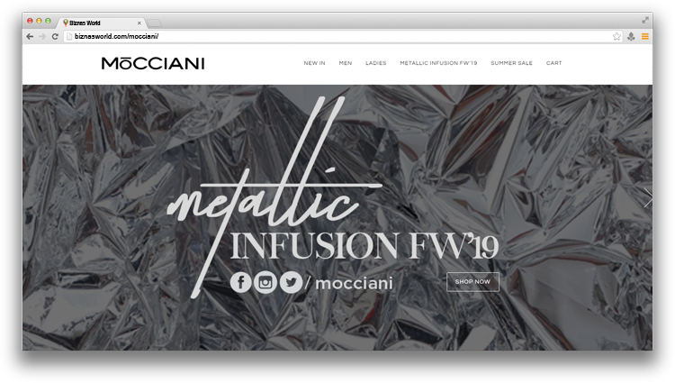 mocciani official website