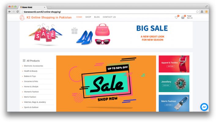 K2 Online Shopping