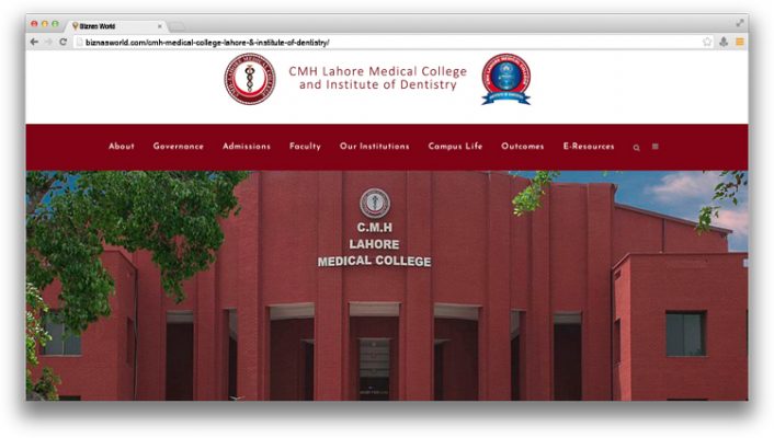 CMH Medical College Lahore & Institute of Dentistry