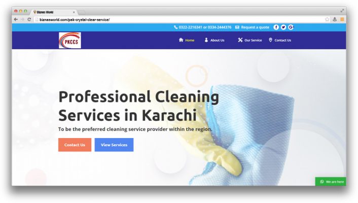 Pak Crystal Clear Service