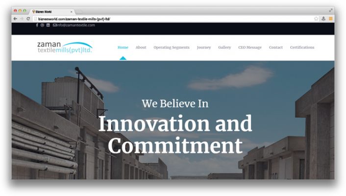 Zaman Textile Mills (Pvt) Ltd