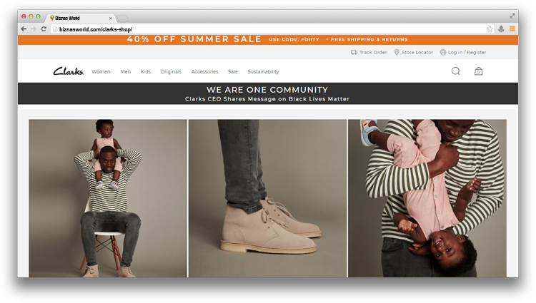 Clarks Shop