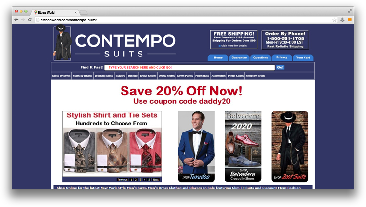Contempo Suits