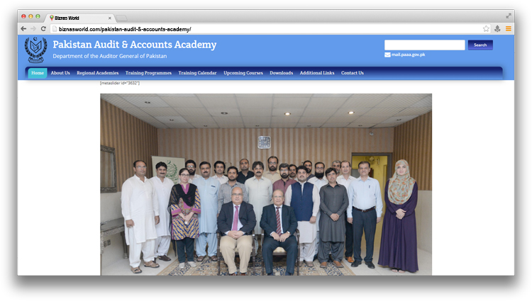 Pakistan Audit & Accounts Academy