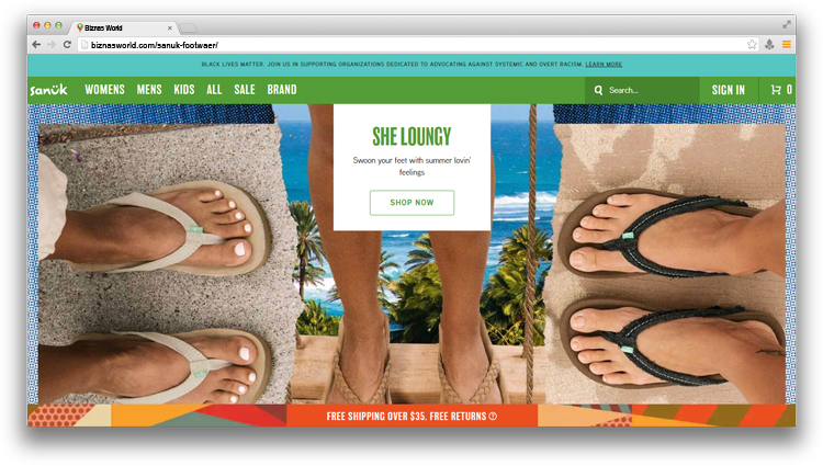Sanuk Footwear