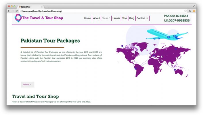 The Travel and Tour Shop