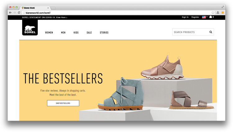 Sorel Footwaer