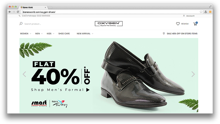 Oxygen Shoes
