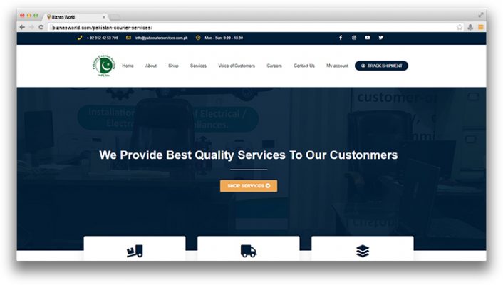 Pakistan Courier Services