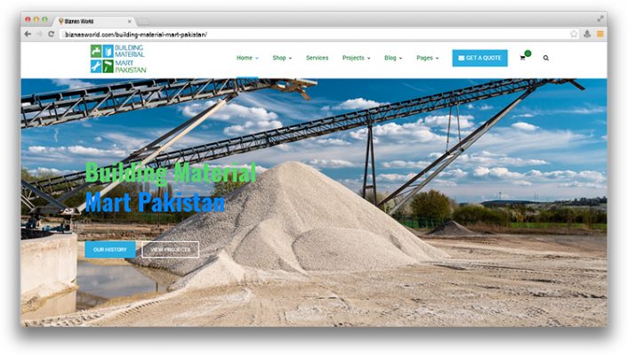 Building Material Mart Pakistan