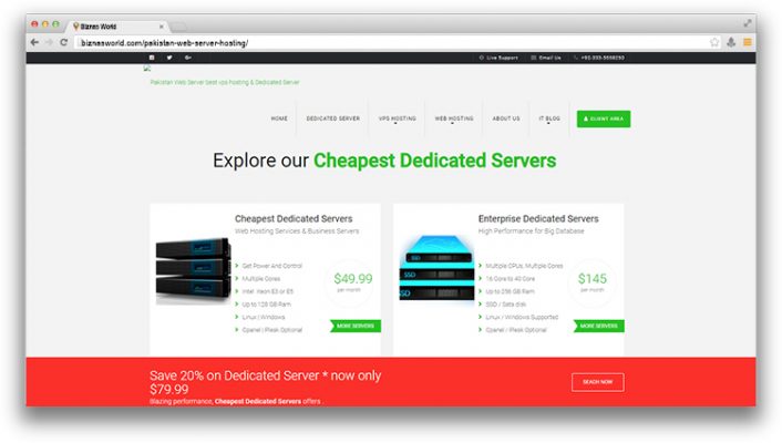 Pakistan Web Server Hosting