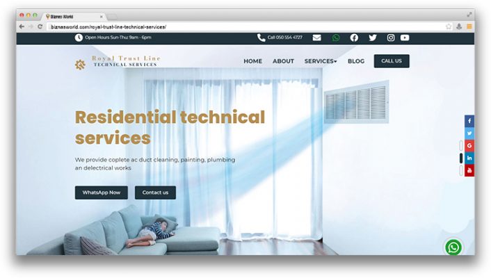 Royal Trust Line Technical services