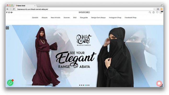 Black Camels Abayas