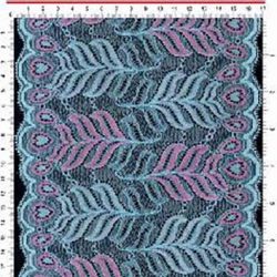 raschel lace, jacquard lace, elastic lace