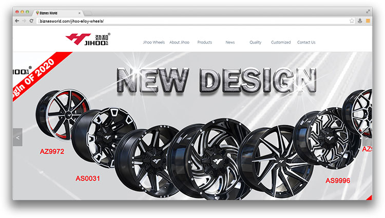 Jihoo Alloy Wheel