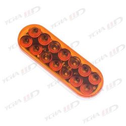 LED trailer 6 Oval Stop