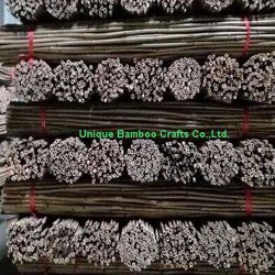 Straight bamboo canes for plant or flower supporting