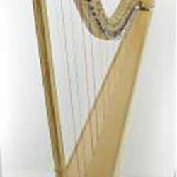 Tulip 40 Lever Harp by Mikel Harps