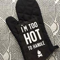 Promotional Oven Mitten Logo Print Oven Glove