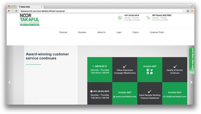 Noor Takaful Ethical Insurance