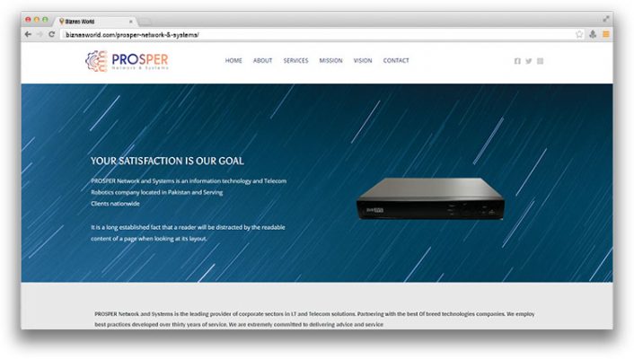 PROSPER Network & Systems