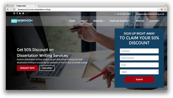 Pro Dissertation Writing