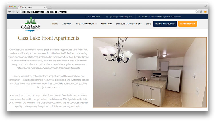 Cass Lake Front Apartments