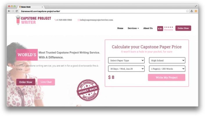 Capstone Project Writers