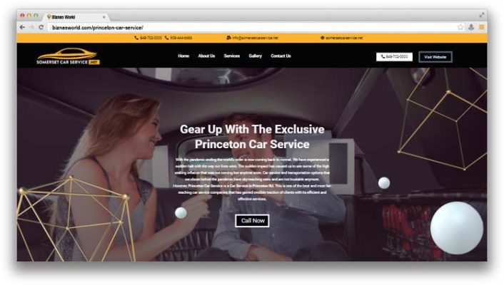 Limo Service Princeton