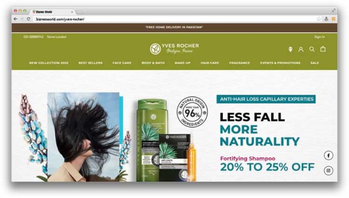 Yves Rocher Pakistan