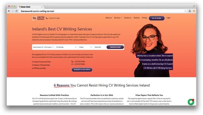 CV Writing Service