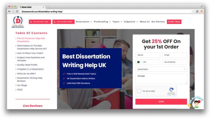 Dissertation Writing Help